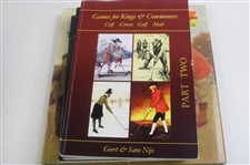 Ten (10) Various Golf Books - Club Trademarks, St Andrews, Georgiady & more