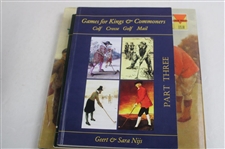 Ten (10) Various Golf Books - Club Trademarks, St Andrews, Georgiady & more