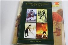 Ten (10) Various Golf Books - Club Trademarks, St Andrews, Georgiady & more