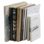 Ten (10) Various Golf Books - BGI Company, MET Golfer Magazine, Patents & more