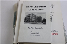 Ten (10) Various Golf Books - BGI Company, MET Golfer Magazine, Patents & more