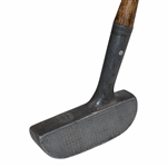 A. W. Gamage London Duplex Aluminum Head Putter With Hickory Shaft