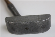 A. W. Gamage London Duplex Aluminum Head Putter With Hickory Shaft