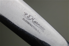 W.E. Harness Bloomington, Illinois No.33 Putter With Wooden Paddle Grip