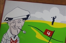 c.1991 'He Played A Penfold' Framed Advertisement 