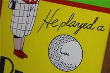 c.1991 'He Played A Penfold' Framed Advertisement 