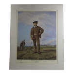 Young Tom Morris St. Andrews Open Champion Ltd Ed #22/350 Matted Print Signed by Arthur Weaver