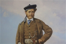 Young Tom' Morris St. Andrews Open Champion Ltd Ed #22/350 Matted Print Signed by Arthur Weaver