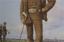 Young Tom' Morris St. Andrews Open Champion Ltd Ed #22/350 Matted Print Signed by Arthur Weaver