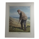 Old Tom Morris St. Andrews Open Champion Ltd Ed #22/350 Matted Print Signed by Arthur Weaver