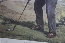 Old Tom Morris' St. Andrews Open Champion Ltd Ed #22/350 Matted Print Signed by Arthur Weaver