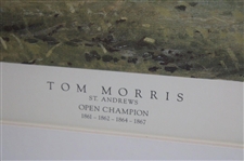 Old Tom Morris' St. Andrews Open Champion Ltd Ed #22/350 Matted Print Signed by Arthur Weaver