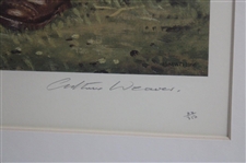 Old Tom Morris' St. Andrews Open Champion Ltd Ed #22/350 Matted Print Signed by Arthur Weaver
