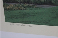 The Clubhouse & 17th at Royal Troon Ltd Ed #252/850 Print Signed by Artist Linda Hartough