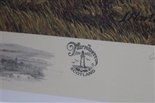 1994 The Open Ailsa Course Turnberry GC Ltd Ed #642/850 Print Signed by Artist Linda Hartough