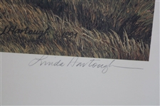 1994 The Open Ailsa Course Turnberry GC Ltd Ed #642/850 Print Signed by Artist Linda Hartough