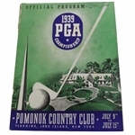 1939 PGA Championship at Pomonok CC Official Program - HG Picard Winner