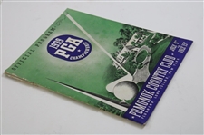 1939 PGA Championship at Pomonok CC Official Program - HG Picard Winner