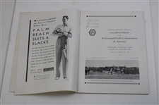 1939 PGA Championship at Pomonok CC Official Program - HG Picard Winner