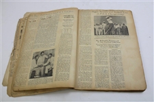 H.G. Picard's Personal Newspaper/Articles Scrapbook - 1939 PGA Championship Win