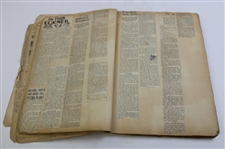 H.G. Picard's Personal Newspaper/Articles Scrapbook - 1939 PGA Championship Win