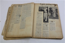 H.G. Picard's Personal Newspaper/Articles Scrapbook - 1939 PGA Championship Win