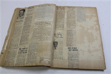 H.G. Picard's Personal Newspaper/Articles Scrapbook - Feb-April 1940