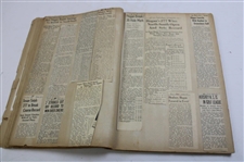 H.G. Picard's Personal Newspaper/Articles Scrapbook - Feb-April 1940