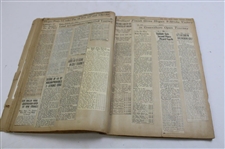 H.G. Picard's Personal Newspaper/Articles Scrapbook - Feb-April 1940
