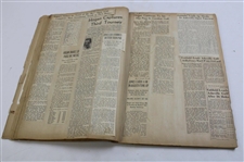 H.G. Picard's Personal Newspaper/Articles Scrapbook - Feb-April 1940