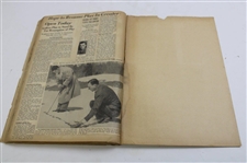 H.G. Picard's Personal Newspaper/Articles Scrapbook - Feb-April 1940