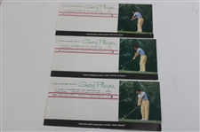 Twelve (12) 'Play Along With Gary Player' Round of Golf Instructional Pamphlets