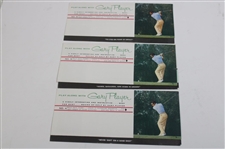 Twelve (12) 'Play Along With Gary Player' Round of Golf Instructional Pamphlets