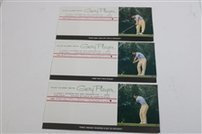 Twelve (12) 'Play Along With Gary Player' Round of Golf Instructional Pamphlets