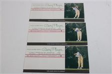 Twelve (12) 'Play Along With Gary Player' Round of Golf Instructional Pamphlets