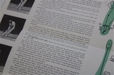 Seven (7) 'Play Along With Gary Player' Instructional Pamphlets - Hayward Drug Company