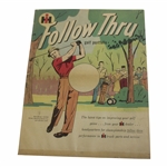 c.1960 Follow Thru Golf Portfolio with Sam Snead on Cover 