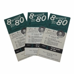Three (3) 8 Ways to 80 Pamphlets by Jackie Burke – Lesson #1, Lesson #2 & Lesson #4