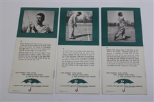 Three (3) '8 Ways to 80' Pamphlets by Jackie Burke – Lesson #1, Lesson #2 & Lesson #4