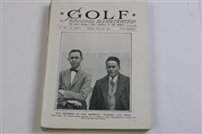 Ten (10) 1926 Golf Illustrated UK Issues – Bobby Jones & Francis Ouimet Cover (Walker Cup)