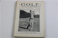 Ten (10) 1926 Golf Illustrated UK Issues – Bobby Jones & Francis Ouimet Cover (Walker Cup)