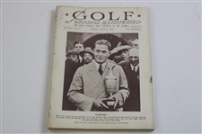 Ten (10) 1930 Golf Illustrated UK Issues – Bobby Jones with Claret Jug Cover (Grand Slam)
