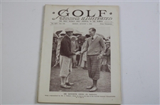 Nine (9) 1930 Golf Illustrated UK Issues – Bobby Jones Wins British Amateur Cover (Grand Slam)