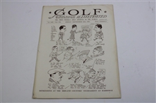 Nine (9) 1930 Golf Illustrated UK Issues – Bobby Jones Wins British Amateur Cover (Grand Slam)