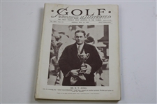 Nine (9) 1930 Golf Illustrated UK Issues – Bobby Jones Wins Gold Vase Cover (Grand Slam)