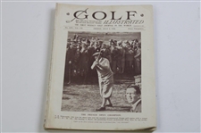 Nine (9) 1930 Golf Illustrated UK Issues – Bobby Jones Wins Gold Vase Cover (Grand Slam)