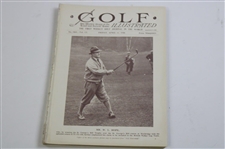 Nine (9) 1930 Golf Illustrated UK Issues – Bobby Jones Wins Gold Vase Cover (Grand Slam)