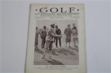 Nine (9) 1930 Golf Illustrated UK Issues – Bobby Jones Wins Gold Vase Cover (Grand Slam)