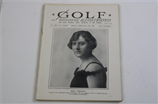 Nine (9) 1926 Golf Illustrated UK Issues – Walter Hagen USA v UK Challenge Match Cover