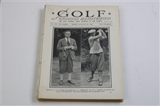 Nine (9) 1926 Golf Illustrated UK Issues – Unique Bobby Jones Walker Cup Cover & Story